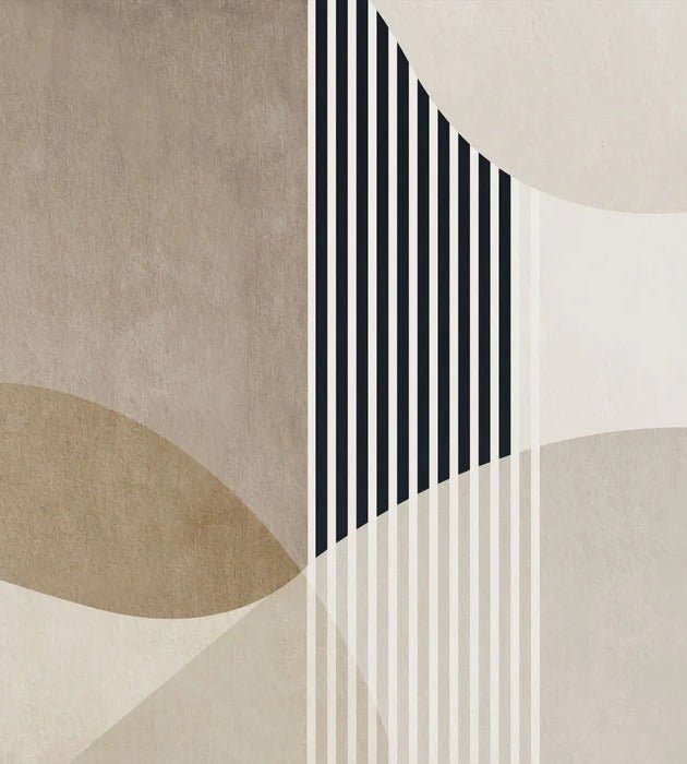 Papier peint forme créative