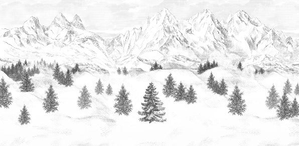Papier peint Aiguilles d'Arves