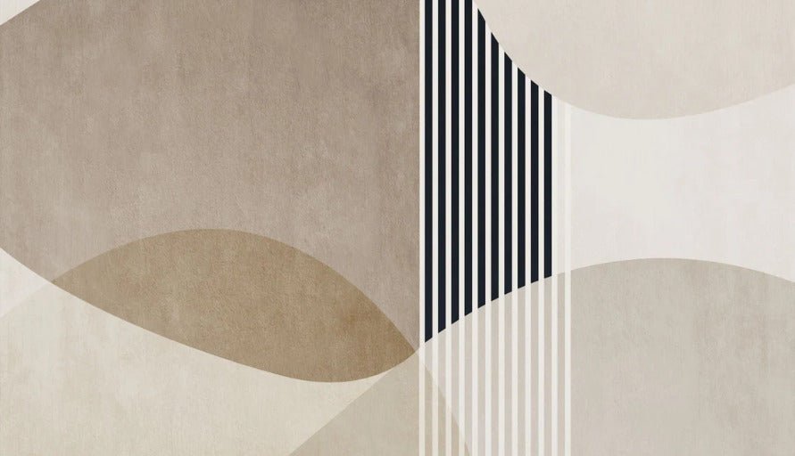 Papier peint forme créative
