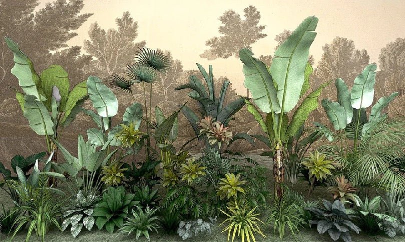 Papier peint Jungle tendance indonésia