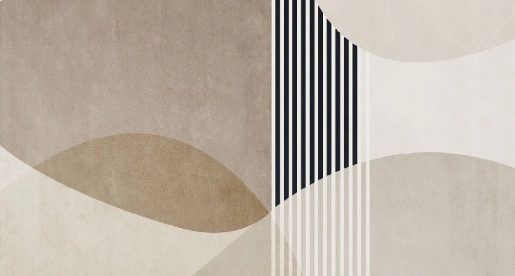 Papier peint forme créative