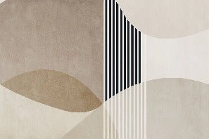 Papier peint forme créative