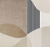 Papier peint forme créative