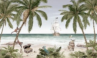 Papier peint la baie aux pirates