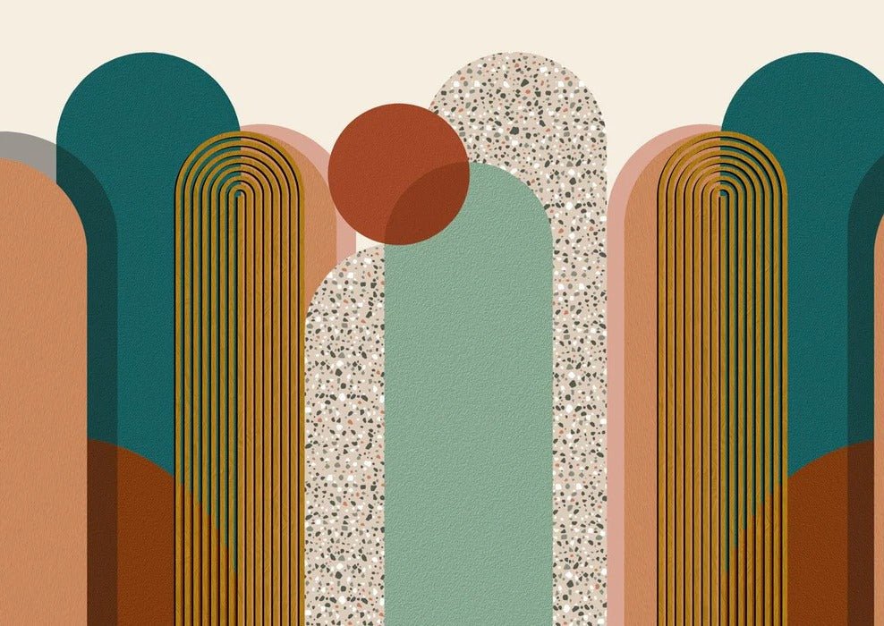 Papier peint Art pop déco graphique tendance