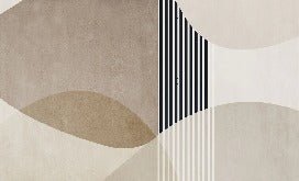 Papier peint forme créative