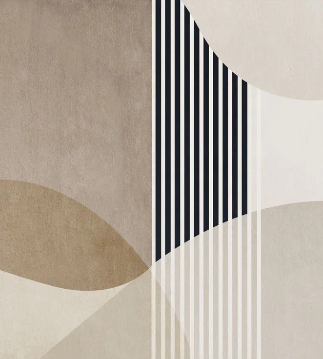 Papier peint forme créative