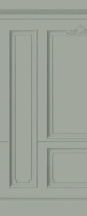 Papier peint Haussmann Vert de gris