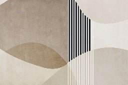 Papier peint forme créative