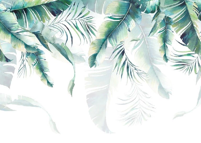 Papier peint Jungle & Scandinave style, mural concept, tendance