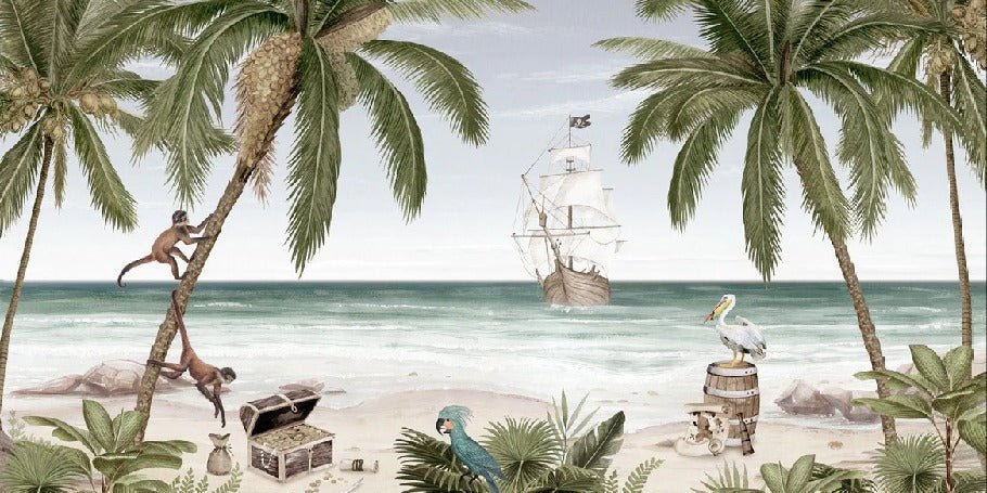 Papier peint la baie aux pirates