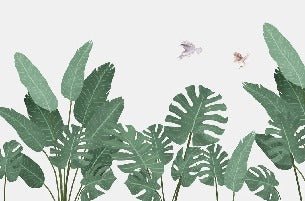 Papier peint jungle essence bananier