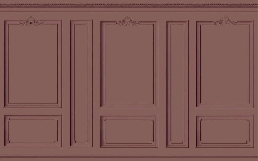 Papier peint trompe l'œil Haussmannien Hacienda