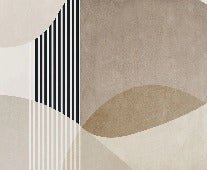 Papier peint forme créative