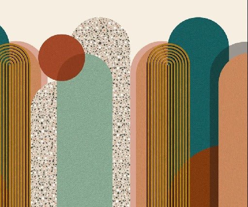 Papier peint Art pop déco graphique tendance