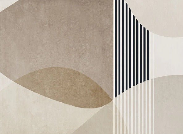 Papier peint forme créative