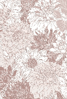 Papier peint fleur Dahlia