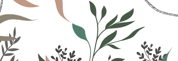 Papier peint ginkgo artiste floral