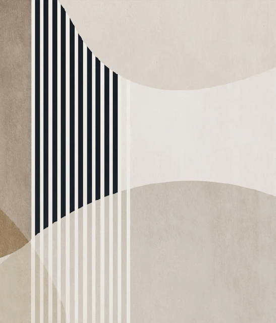 Papier peint forme créative