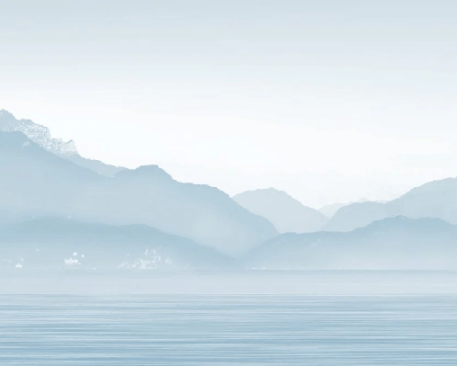 Papier peint Annecy et son lac paisible
