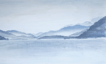 Papier peint Annecy | Les Bleus du Lac®