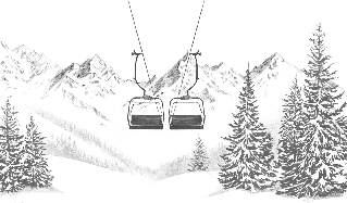 Papier peint immersion Alpine