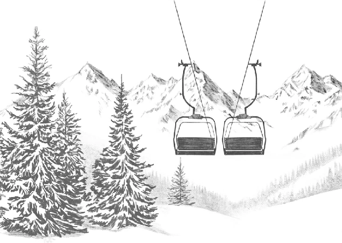 Papier peint immersion Alpine