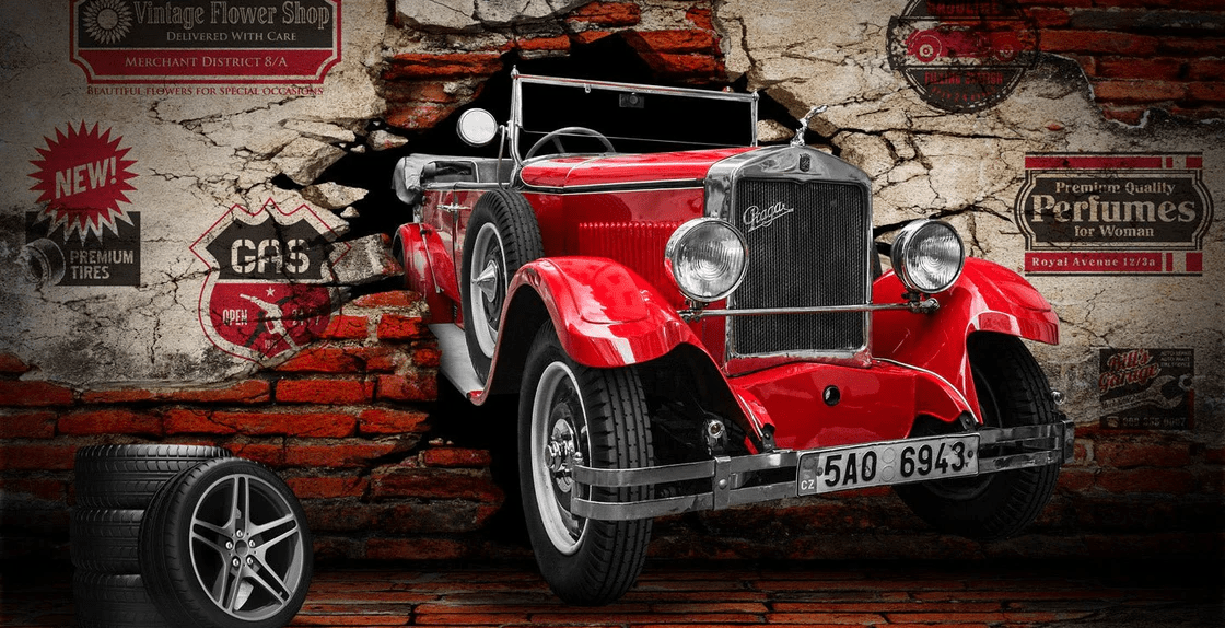 Papier peint Voiture Collection
