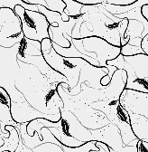 Papier peint végétal -  Lignes greige