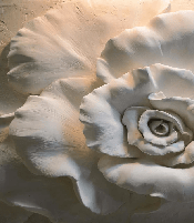 Papier peint Flower Sculpture 3D