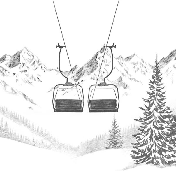 Papier peint immersion Alpine