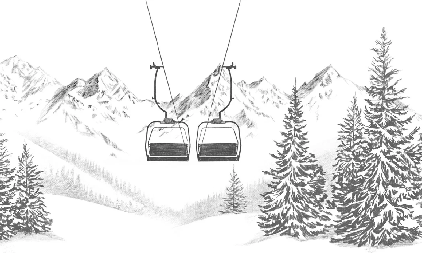 Papier peint immersion Alpine