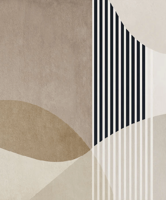 Papier peint forme créative