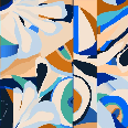 Papier peint abstrait vibrant