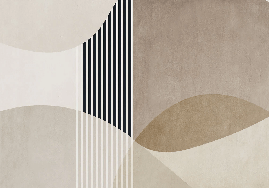 Papier peint forme créative