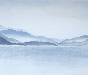 Papier peint Annecy | Les Bleus du Lac®