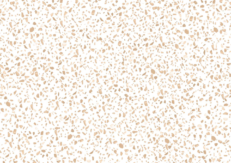 Papier peint effet terrazzo sépia