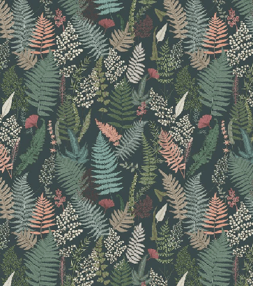 Papier peint feuille dense d'automne