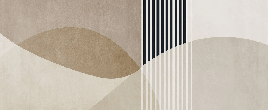 Papier peint forme créative