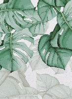 Papier peint Large Leaf & Scandinave