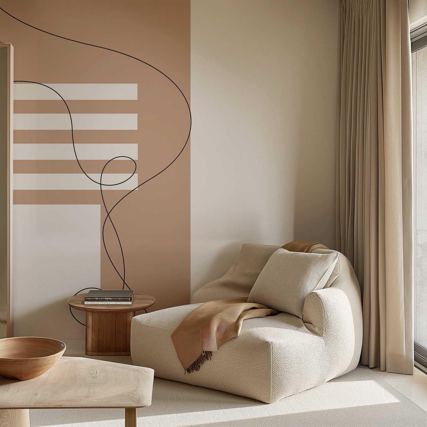 Papier peint design cosmos, XXL, tendance