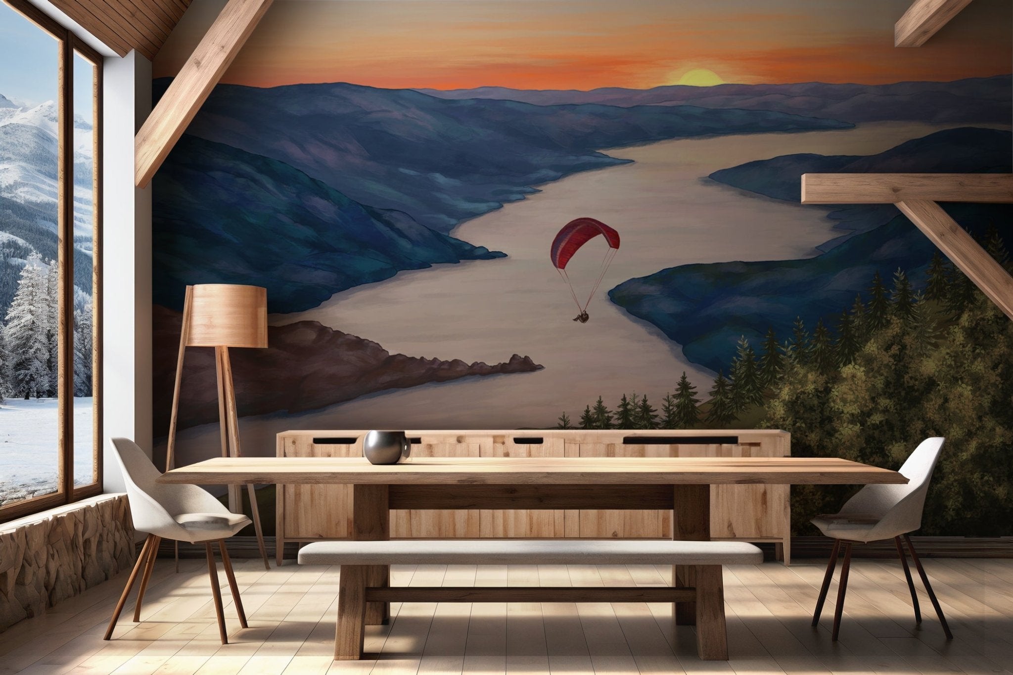 Papier peint col de la Forclaz, XXL, tendance