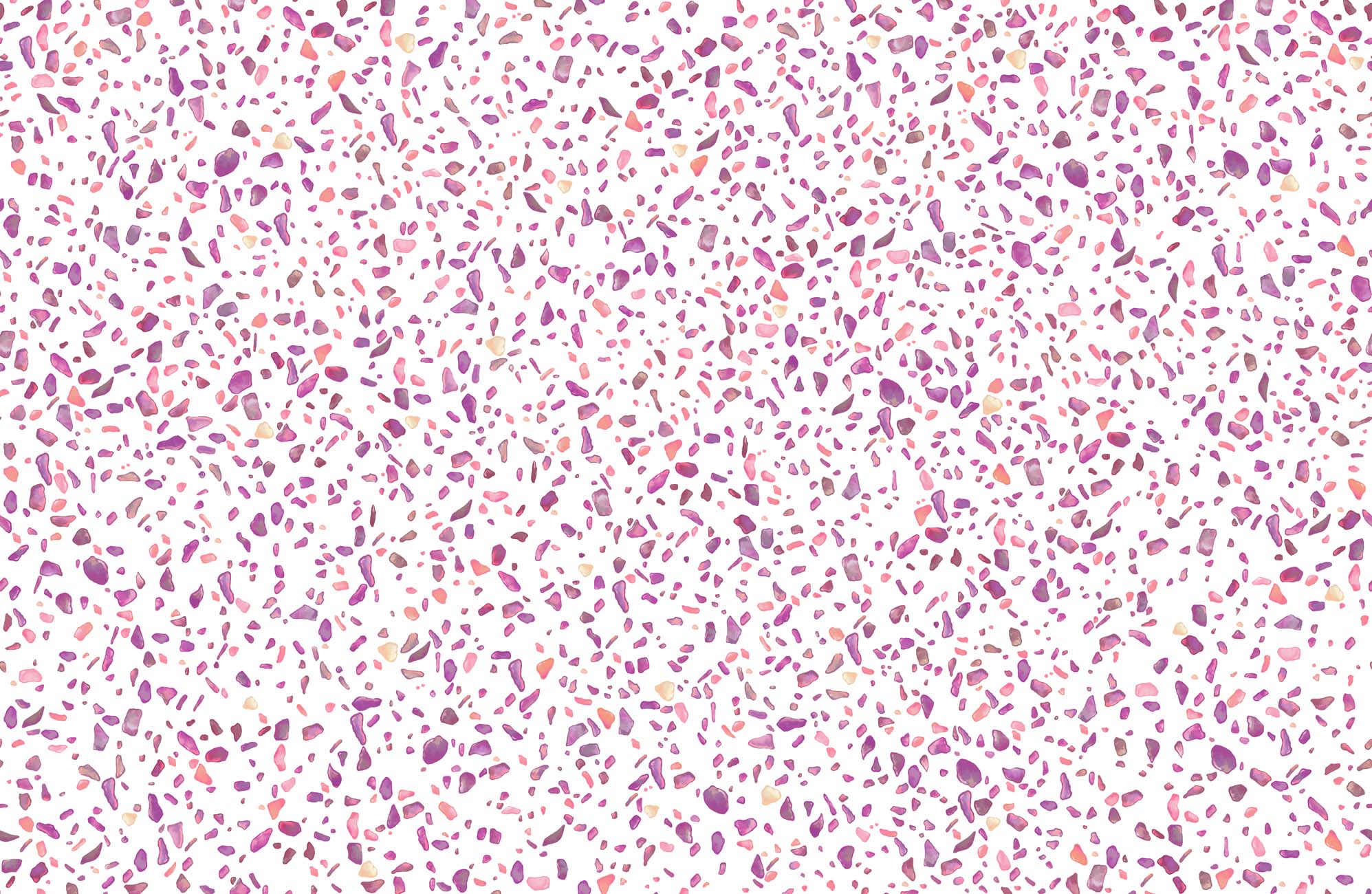 Papier peint effet terrazzo rose, XXL, tendance