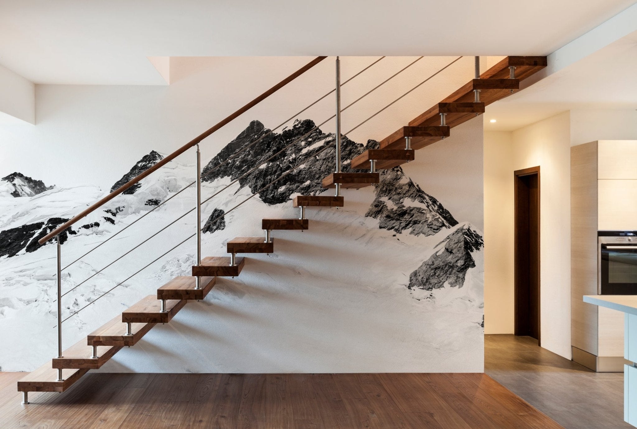 Papier peint panoramique Jungfrau - Alpes Suisses, XXL, tendance