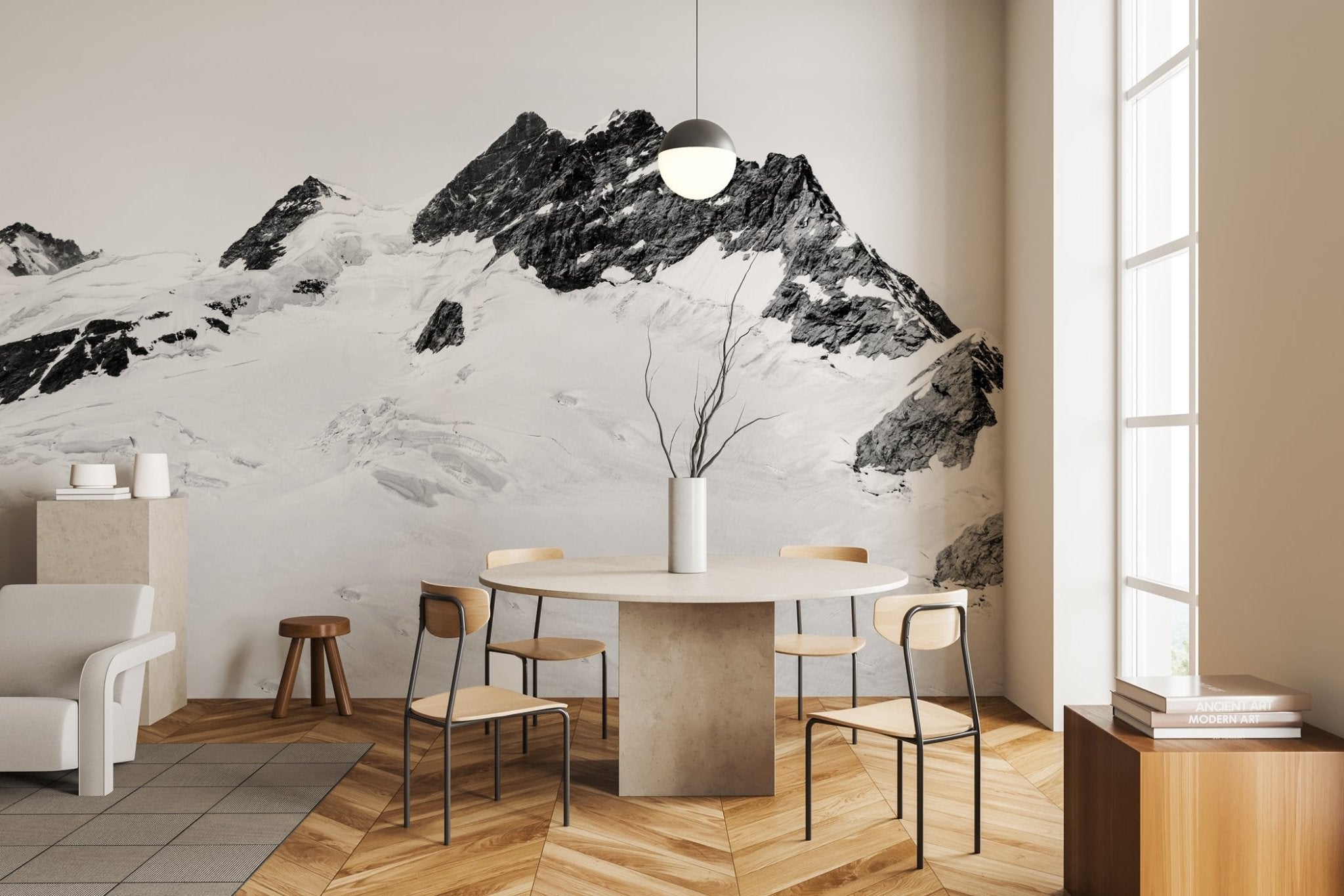 Papier peint panoramique Jungfrau - Alpes Suisses, XXL, tendance