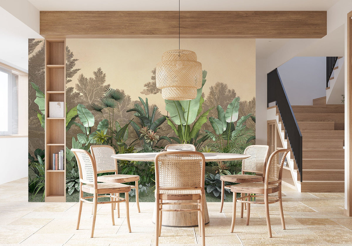 Papier peint Jungle tendance indonésia