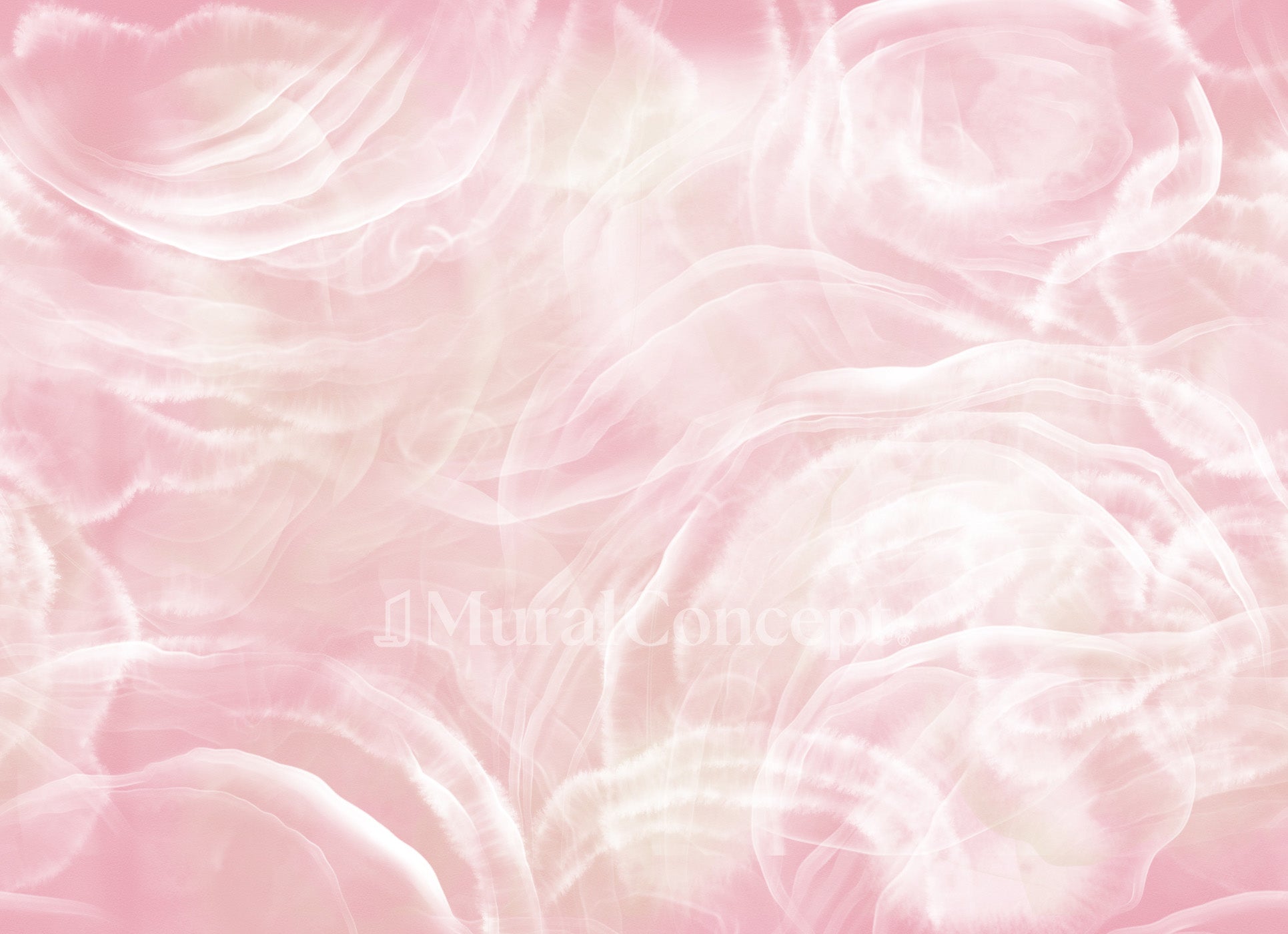 Papier peint salon de beauté marbre rose - panoramique français