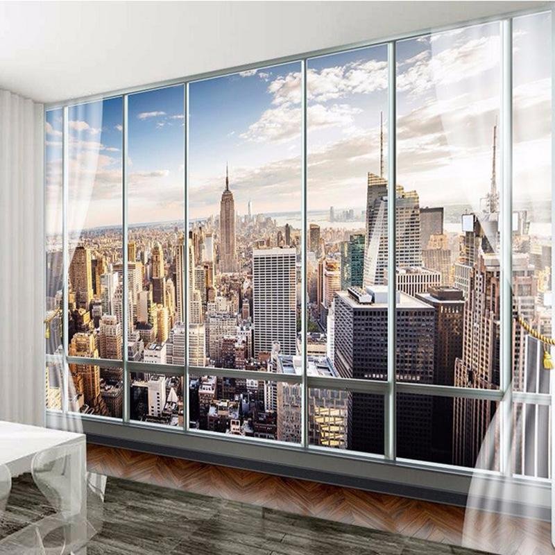 Papier peint From Building New York - papier peint sur mesure francais - muralconcept