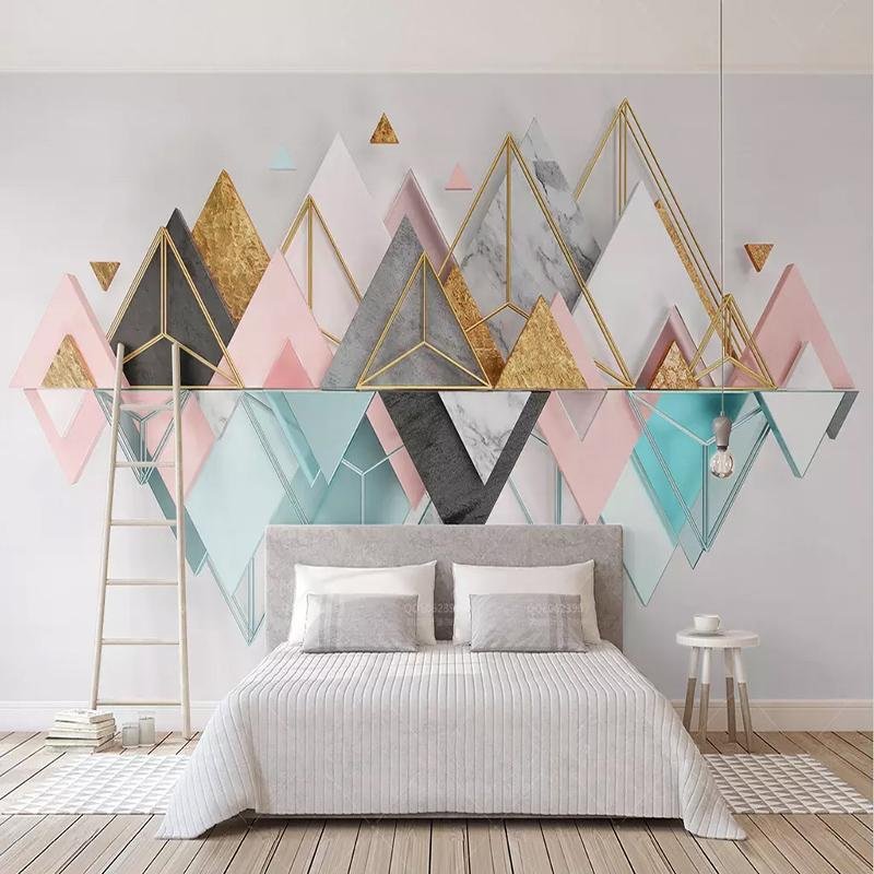Papier peint Geometric Design - papier peint sur mesure francais - muralconcept