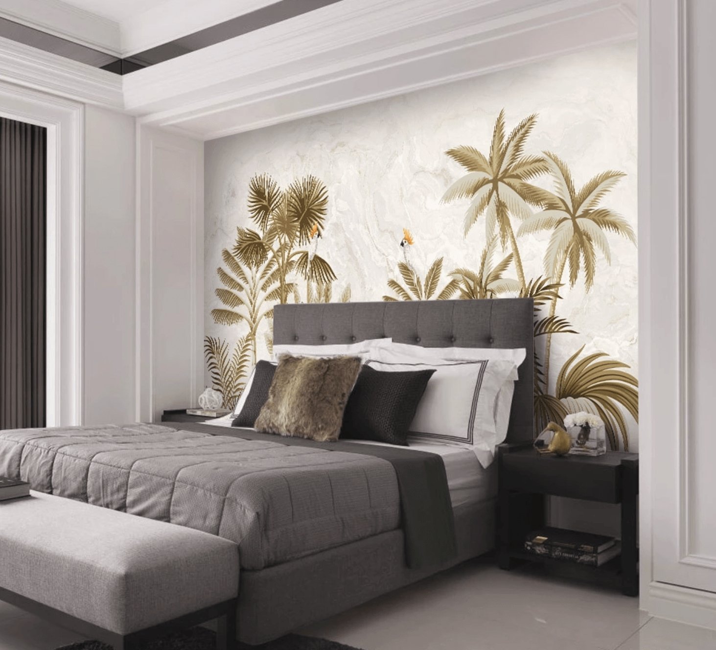 Papier peint Jungle Tamarindo Jungle - papier peint sur mesure francais - muralconcept